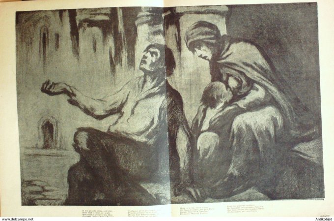 L'Assiette au beurre 1904 # 145 Les pauvres le chemineau Higgins Jehan Rictus