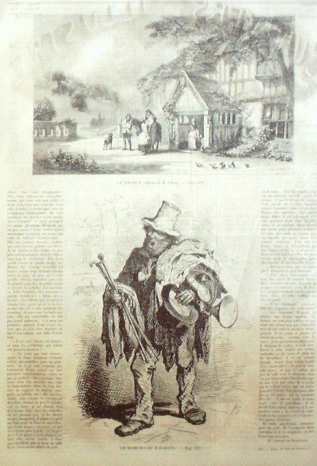 L'Univers illustré 1859 #  76 Suède Bothnie Major Koff Algérie Gibraltar
