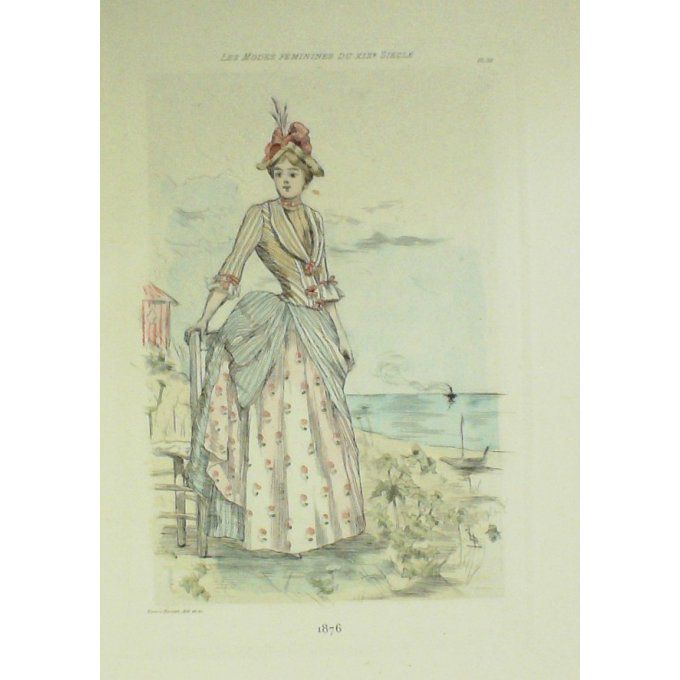 Mode Féminine époque 1876 (H.Boutet)