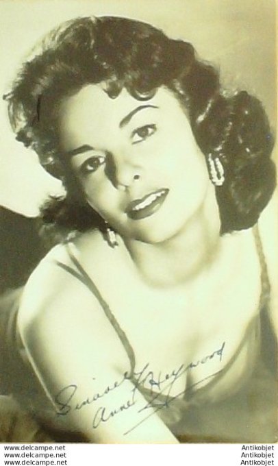Heywood Anne (Photo De Presse) Dédicacée