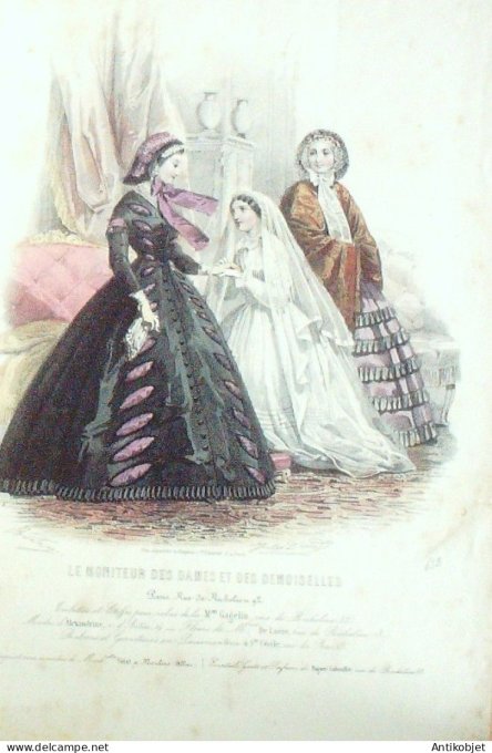 Moniteur de Dames & Demoiselles 1860 #  652 (Maison Gagelin)