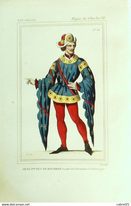 Jean Ii Duc De Bourbon Comte De Clermont 15ème 1852