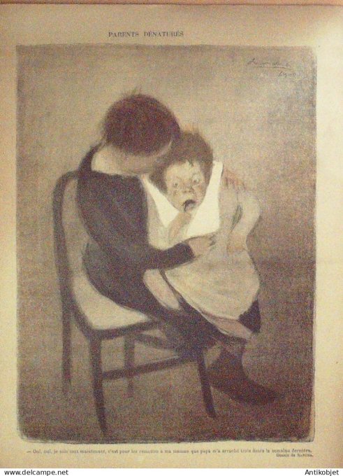Le Rire 1902-01-25 # 377 Journal humoristique Ed.Originale Revanche des laitieres