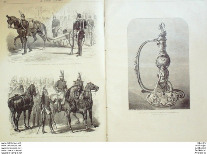 Le Monde illustré 1871 n°762 Strasbourg (67) Mets (57) Gravelotte Irlande Dublin Angleterre Londres 