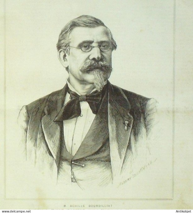 Le Monde illustré 1882 n°1330 Egypte Alexandrie Daïra Espagne Saragosse