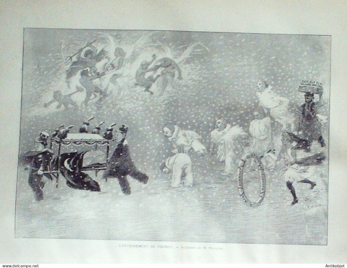 Le Monde illustré 1891 n°1768 Portugal Porto Hongrie cardinal Simor Lohengrin