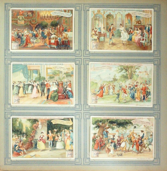 La Danse A Différentes Epoques 1904