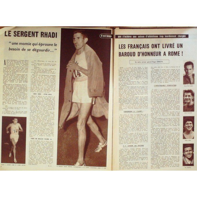 Miroir Des Sports 1959 #  770 2 Nov Nollet Roux France Australie Anglade Darrigade