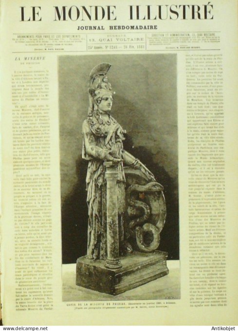 Le Monde illustré 1881 n°1248  Andorre Encamps Salaldeu Russie Charkoff Lyon (69)