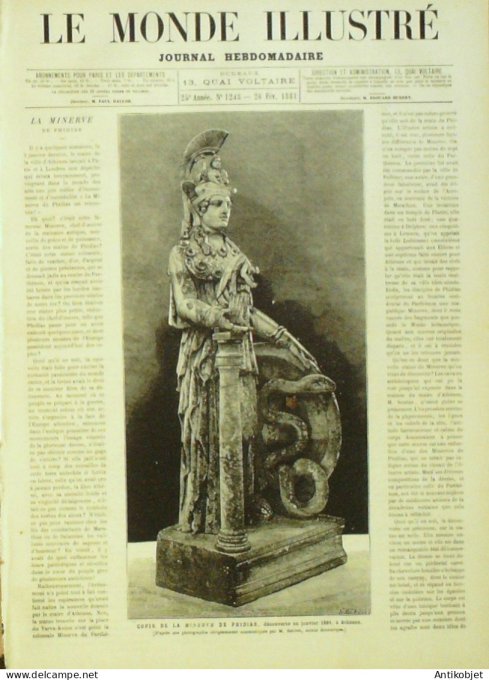 Le Monde illustré 1881 n°1248  Andorre Encamps Salaldeu Russie Charkoff Lyon (69)