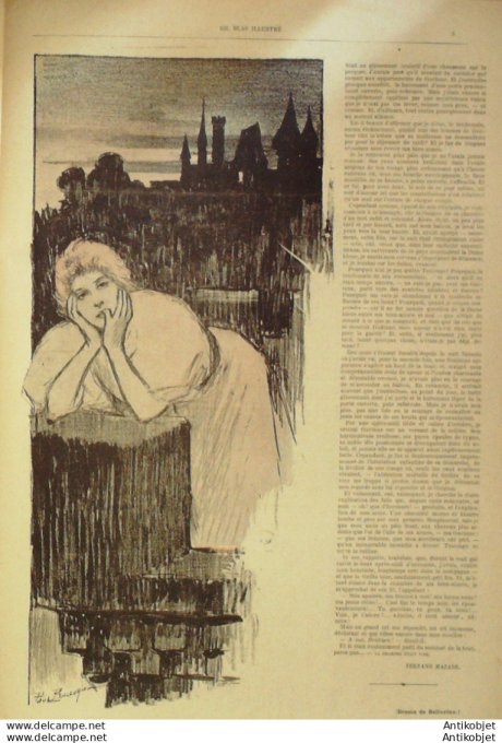 Gil Blas 1895 n°30 George de LYS Paul BLETRY Henry D'ERVILLE Aimée AYMARD MARRAIS
