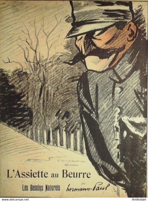 L'Assiette au beurre 1904 n°147 Les Besoins Naturels, Hermann-Paul