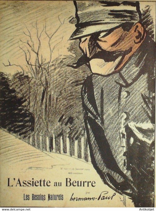 L'Assiette au beurre 1904 # 147 Les Besoins Naturels, Hermann-Paul