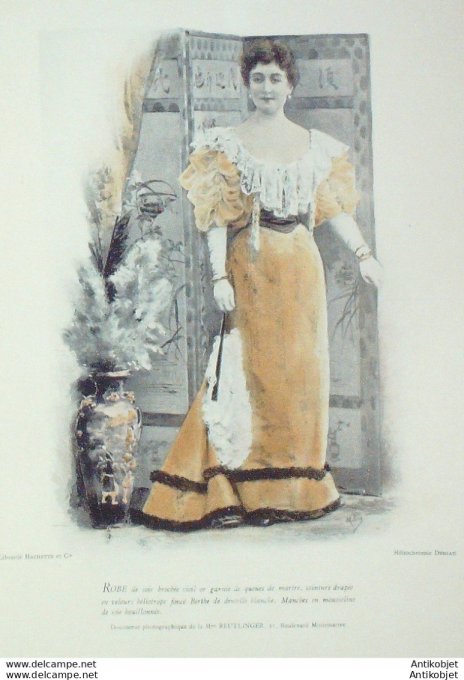 La Mode pratique 1893 # 52 Robes de soie