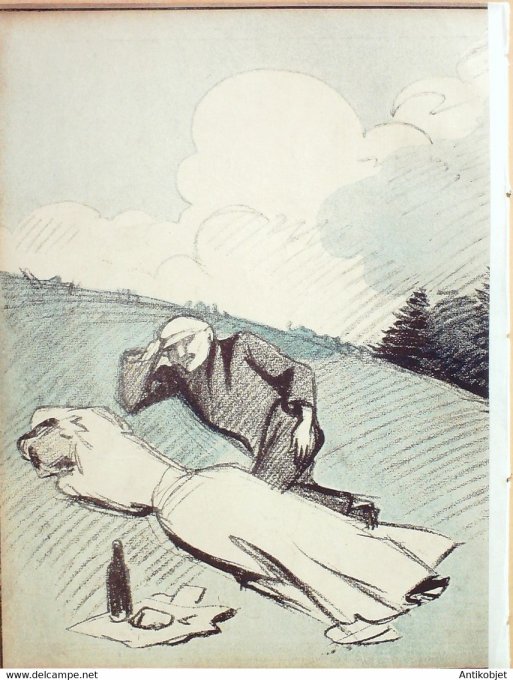 L'Assiette au beurre 1904 # 147 Les Besoins Naturels, Hermann-Paul