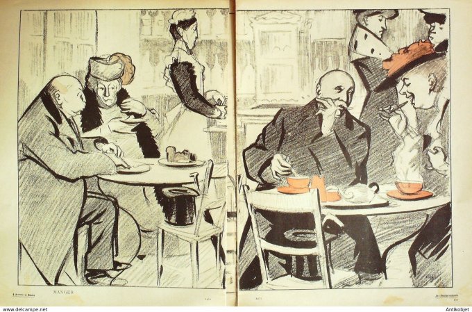 L'Assiette au beurre 1904 # 147 Les Besoins Naturels, Hermann-Paul
