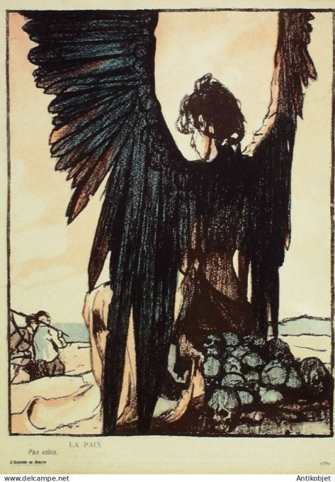 L'Assiette au beurre 1903 # 105 la bete victorieuse Hradecky Vaclav