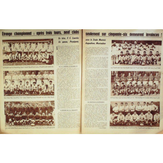 Miroir Des Sports 1959 #  772 16 Nov Lapebie Noyelle Altig France Tcheque Guillas