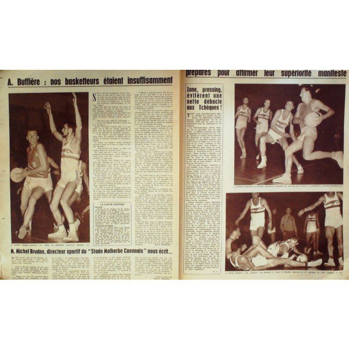 Miroir Des Sports 1959 #  772 16 Nov Lapebie Noyelle Altig France Tcheque Guillas