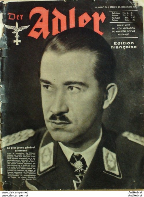 Revue Der Adler Ww2 1942 # 26