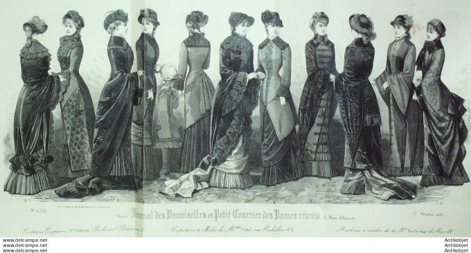 Journal des Demoiselles & Dames réunis 1881 # 4331