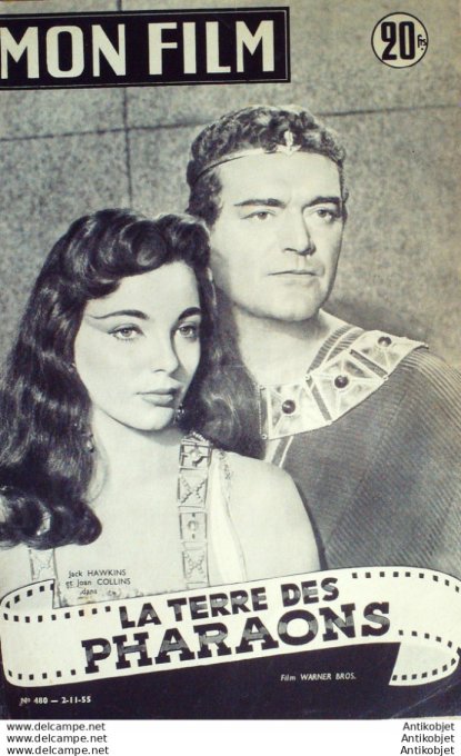 La Terre Des Pharaons Jack Hawkins Joan Collins Edwige Feuillère