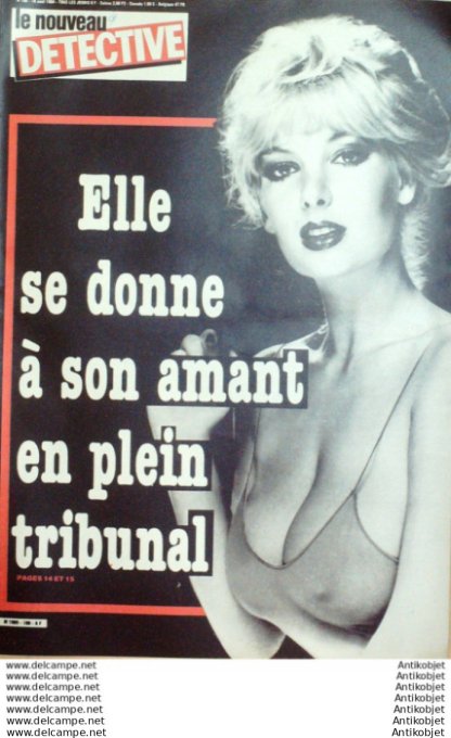 Détective 1984 # 100 Fougères Formerie La Rochelle Douai Les-Sables-d'Olonne