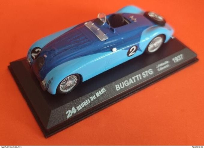 Bugatti 57G # 2 Le Mans 1937 Altaya 1/43