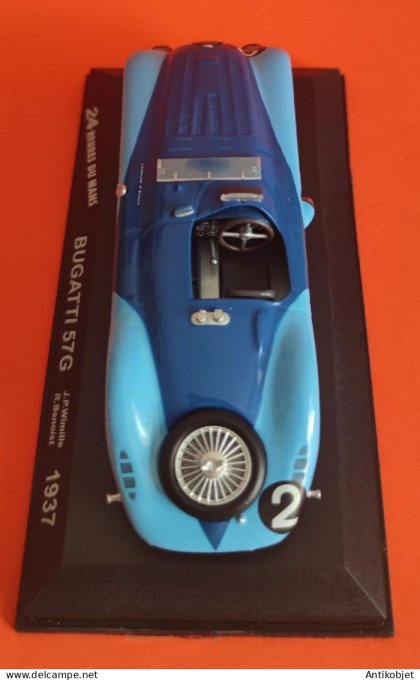 Bugatti 57G # 2 Le Mans 1937 Altaya 1/43