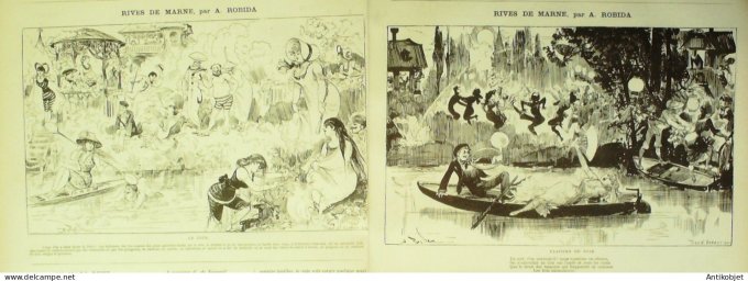 La Caricature 1880 #  35 Arts Militaires appliqués Dranet=r La Jodrelle Robida