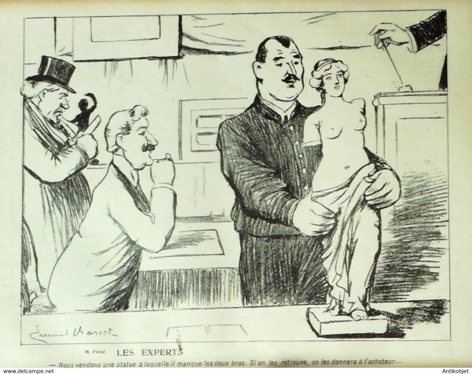 L'Assiette au beurre 1905 # 216 L'hôtel des ventes Barcet