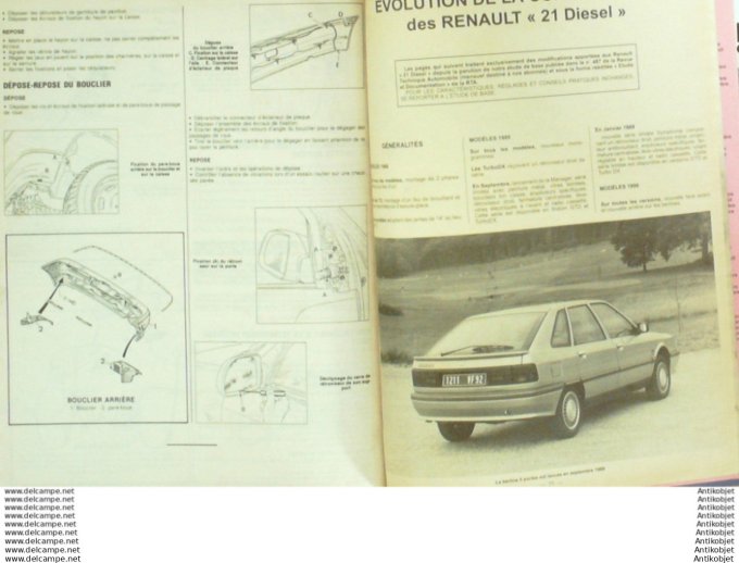 R.T Automobile Renault Clio & 21 Peugeot 106 Citroën ZX   # 534