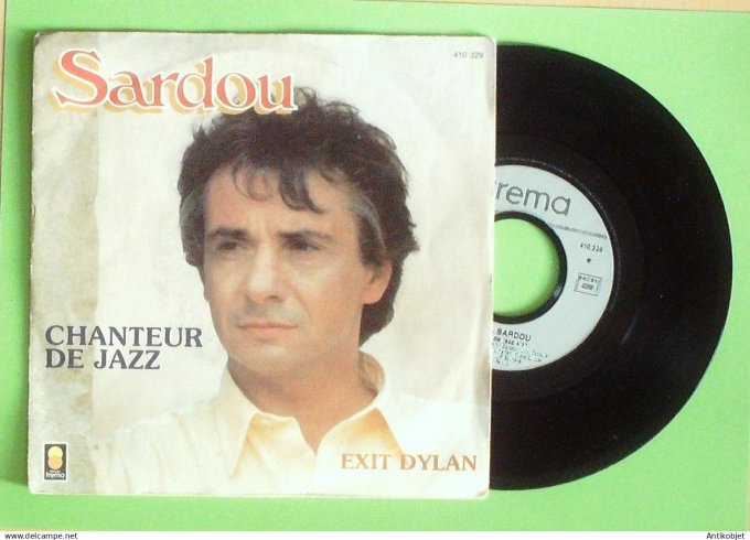 Sardou Michel 45T SP Chanteur de Jazz1985