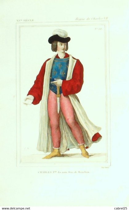 Charles 1er Duc De Bourbon- 15ème 1852
