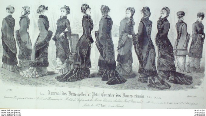 Journal des Demoiselles & Dames réunis 1880 # 4279