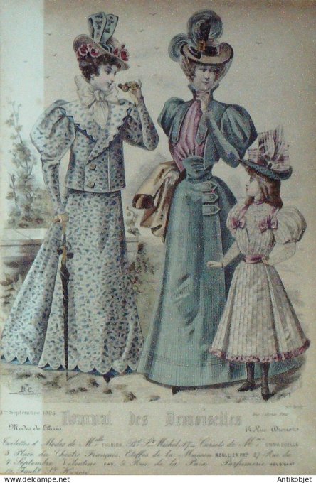 Journal de Demoiselles 1896 # 5110 (Maison Thirion)