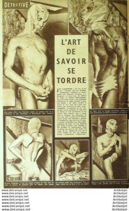 Détective 1956 # 535 Benayes Reims Cauterets Vermenton Garein