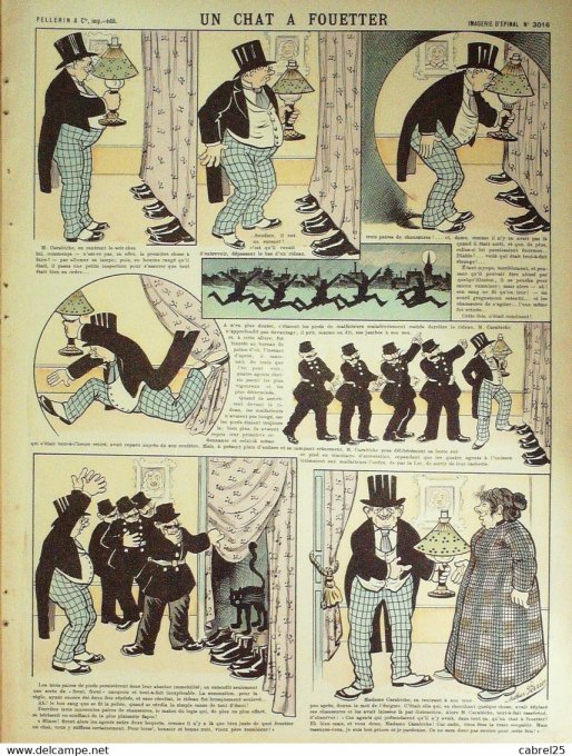 Un Chat A Fouetter (Pellerin d'epinal)