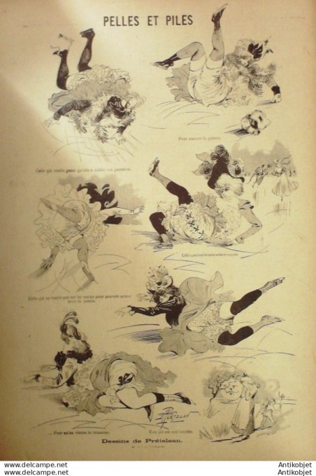 Gil Blas 1900 n°06 Gustave GUICHES Gaston PERDUCET Pierre LORLEAU PREJELAN