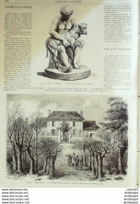 Le Monde illustré 1868 n°635 Cuba La Havanne Sibanicu Salpetriere Hôpital Angleterre Derby Epsom