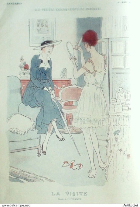 Fantasio 208 1915 Barbier Bils Fournier Huard Bedels Domin Losques Foy