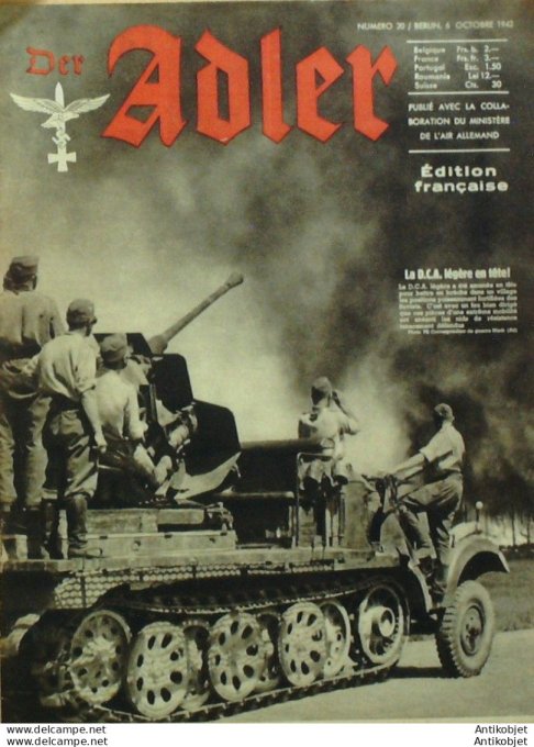 Revue Der Adler Ww2 1942 # 20