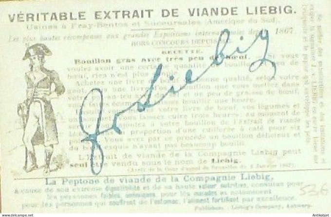 Chromo Liebig Sang  536 Histoire de France III 5 (1897)