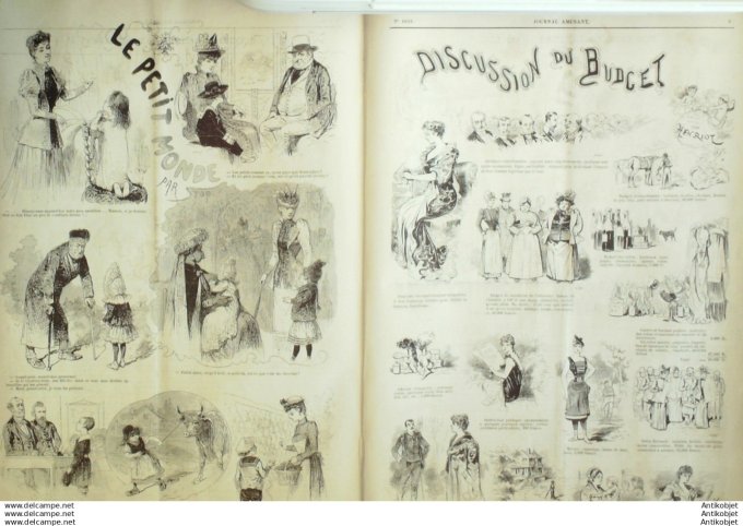 Le Monde illustré 1867 n°551 Hyeres (83) Gapo Tourcoing (59) Marché Aux Bestiaux Tourcoing (59) Sèvr