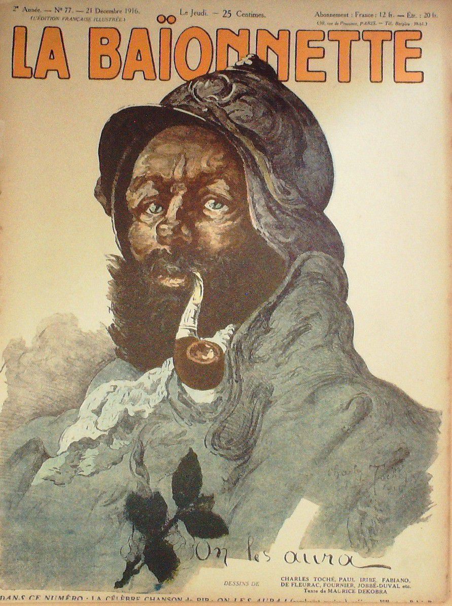 La Baionnette 1916 n°077 (On les aura) FABIANO TOCHE JOBBE DUVAL FLEURAC