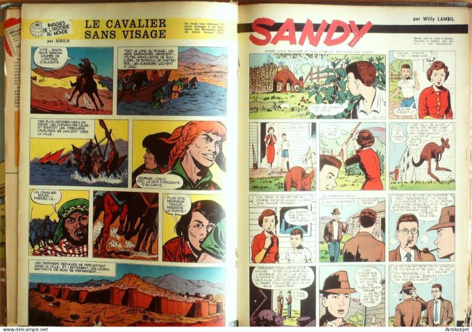Album Spirou 71 Dupuis (n°1092-1102) 1959 (19-03 au 28-05) Eo complet