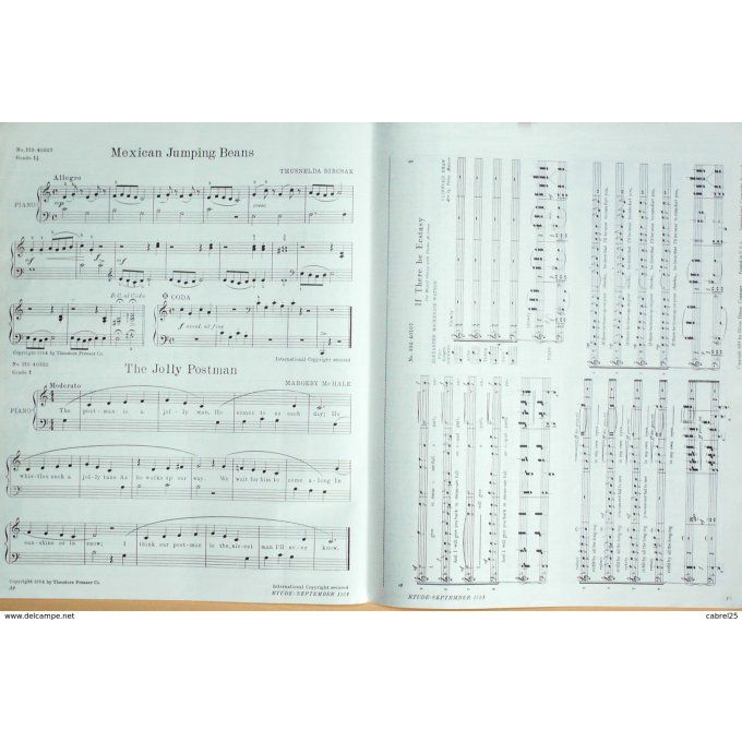 Etude Harp/Orgue 1954