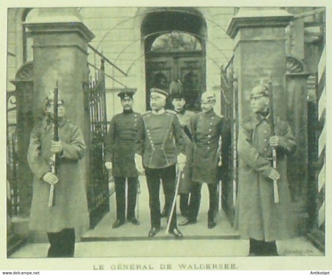 Soleil du Dimanche 1900 n°20 Inauguration Notre Dame de Consolation Waldersee