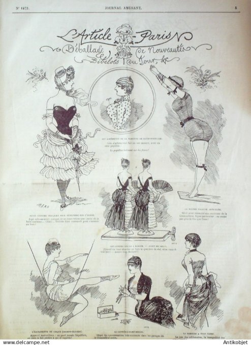 Gravures de mode Costume Parisien 1829 Lot 28 9 pièces