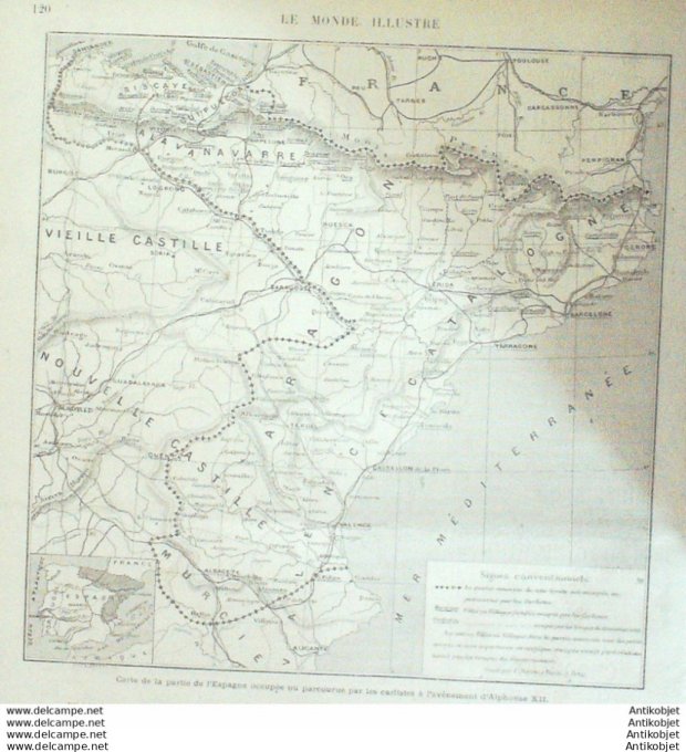 Le Monde illustré 1874 n°931 Belgique Bruxelles Mariage Princier Le Mans (72) Solesme (59) Italie Ro